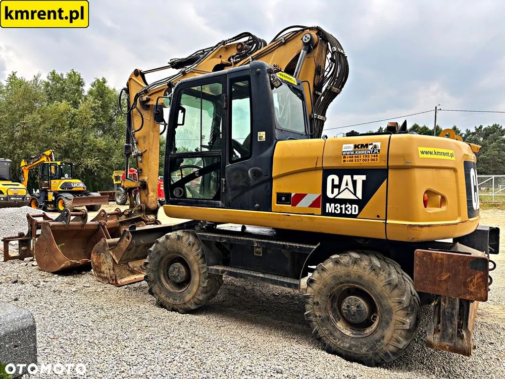 Caterpillar M313D KOPARKA KOŁOWA 2014R | CAT M313D, JCB JS145W,  160W, Komatsu PW148-8, PW158-11, Volvo EW160D, EW140D, Liebherr A 314,  316, 918, Doosan DX140W, Doosan DX160W, Hyundai R140W-9, Hyundai HW160, Hitachi ZX140W-3, ZX160W-3, Mecalac 12MXT, 12MTX, Terex TW160, New Holland MH5.6 - 18