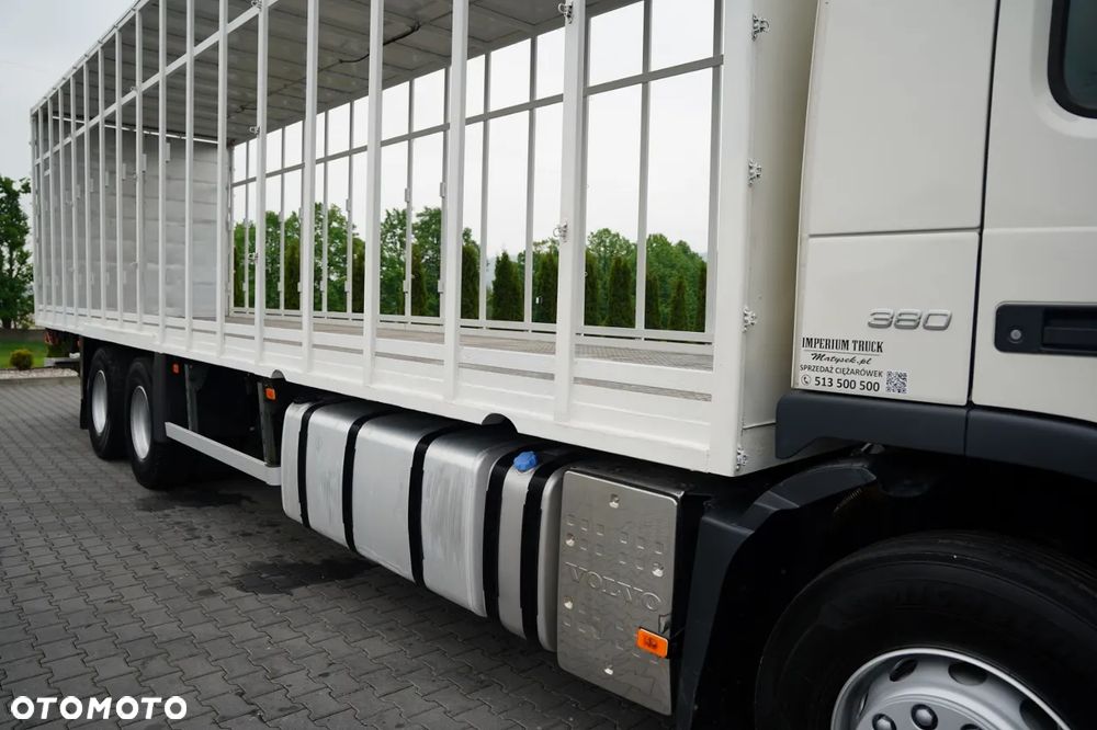 Volvo FM 380 / SOLÓWKA / 6X2 / DO PRZEWOZU ŻYWCA / DROBIU / WINDA 2 000 KG / EURO 5 - 16