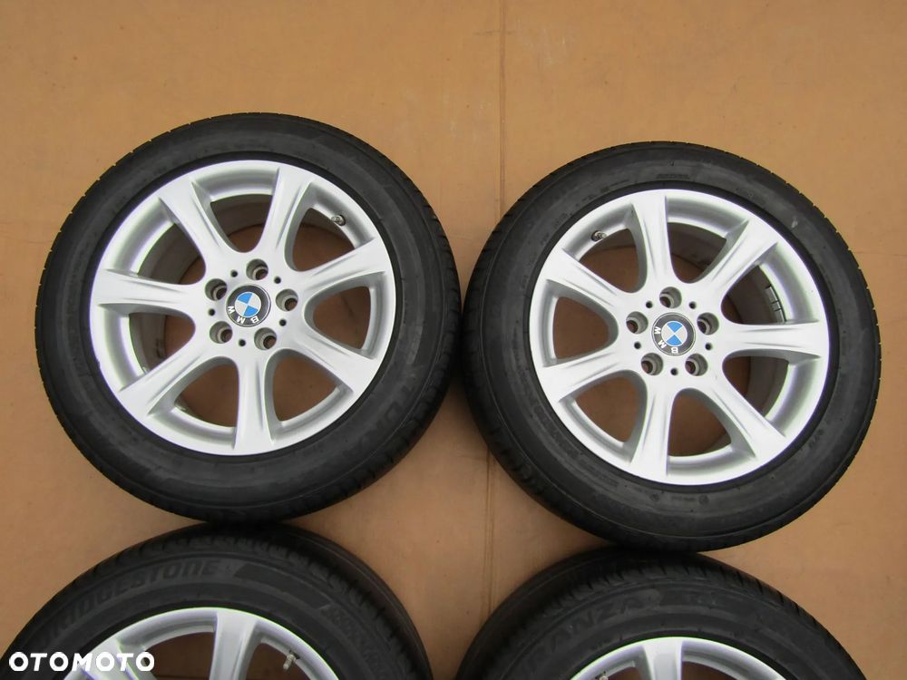 4 x Felgi Aluminiowe Koła 17 BMW 3 E90 E91 E92 E93 1 E87 8 j 5x120 ET34 piasta 72,6 mm + Opony 225/55 17 Bridgestone 7,5 mm Letnie - 6