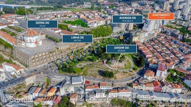 Apartamento T1 para venda centro de Vila Nova de Gaia - Grande imagem: 2/20