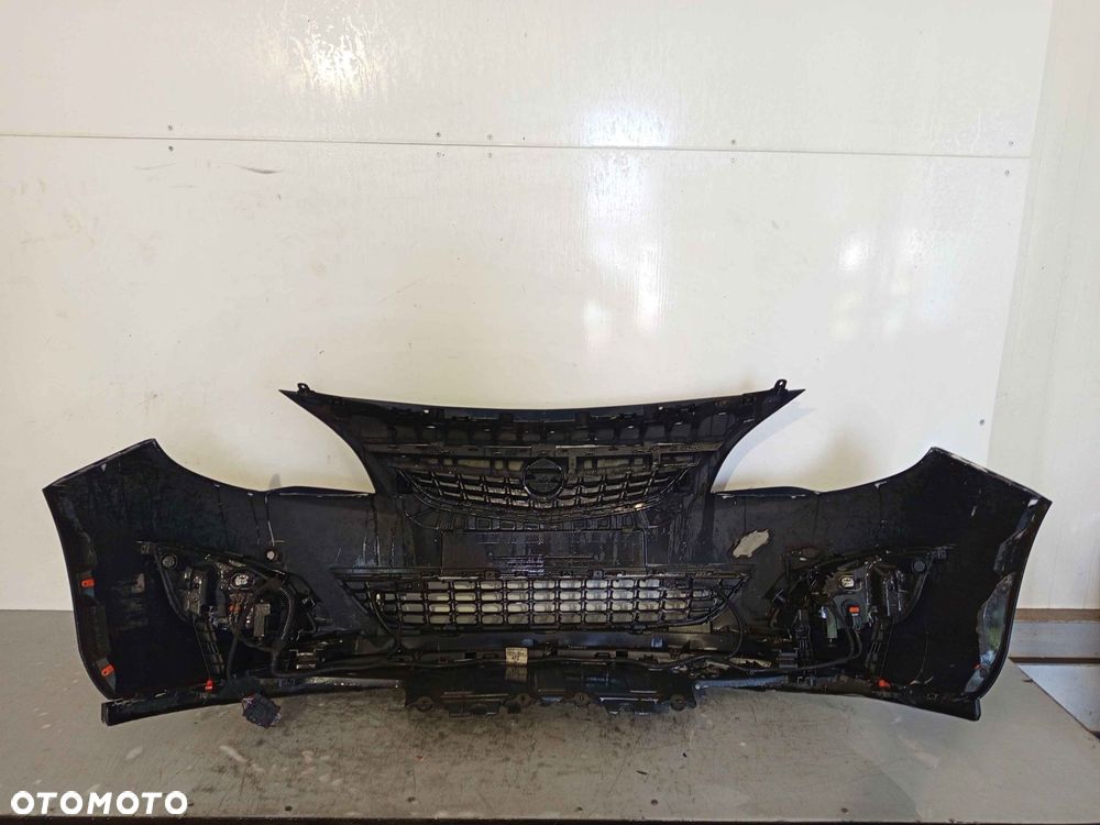 + ZDERZAK PRZÓD PRZEDNI OPEL ASTRA J 4 IV Z22A GRANAT GRANATOWY PDC CZUJNIKI HALOGENY - 5