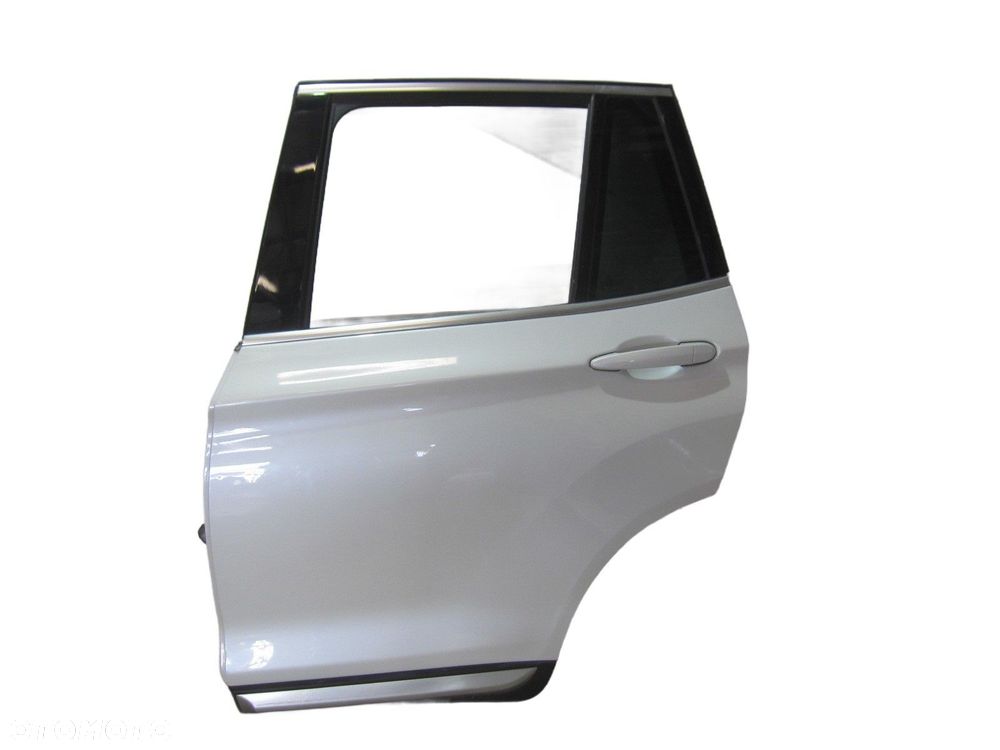 BMW X3 F25 A96 MINERAL WEISS BIAŁA PERŁA DRZWI LEWE TYLNE LEWY TYŁ BIAŁE - 1