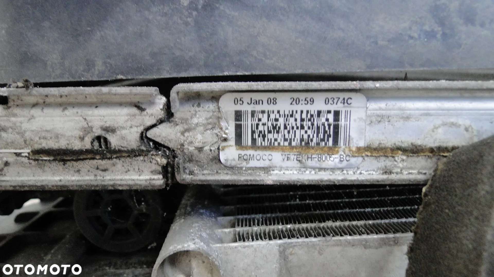 FORD MONDEO 4 MK4 CHŁODNICA WODY KLIMATYZACJI INTERCOOLER WENTYLATOR KOMPLET 1.8TDCI EUROPA - 9