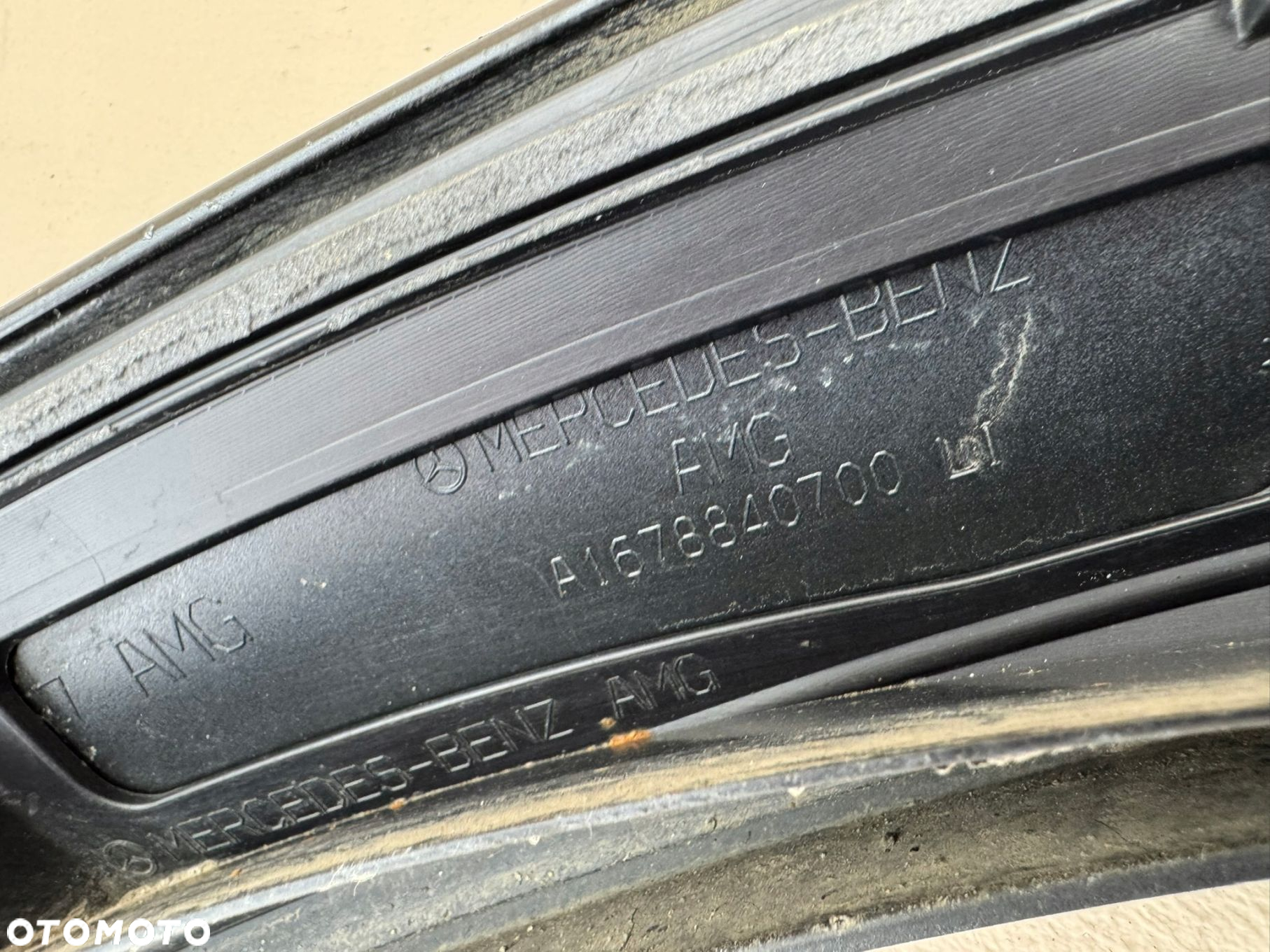 MERCEDES GLE W167 AMG 19R- LISTWA NAKŁADKA BŁOTNIKA LEWY TYŁ A1678840700 - 15