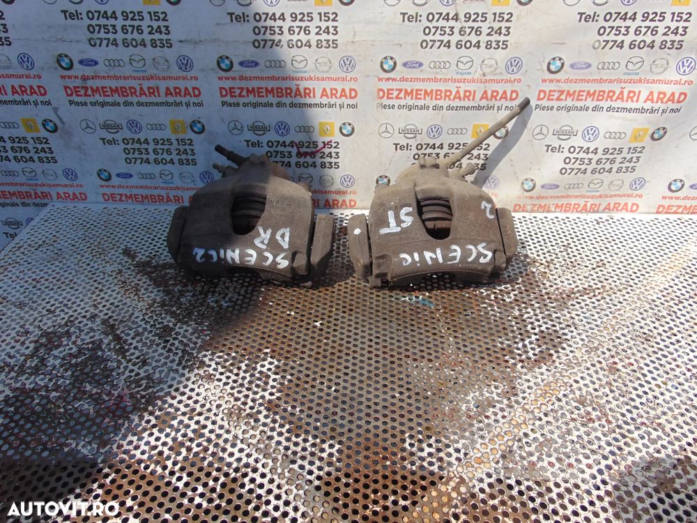 Etrier fata Renault scenic 2 an 2003-2009 etrieri fata stanga dreapta scenic 2 - 2