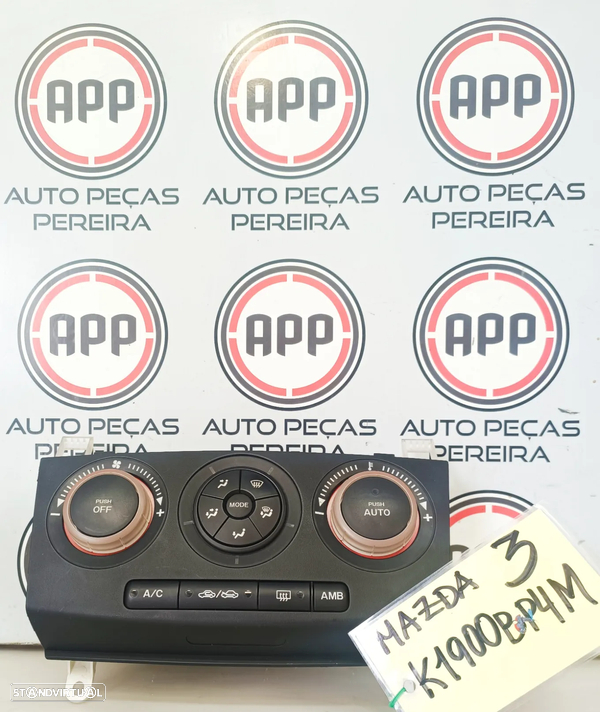Comando sofagem ar condicionado Mazda 3 de 2006 referência K1900BP4M .