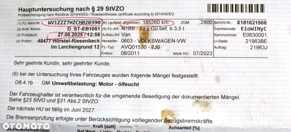 Volkswagen VW TRANSPORTER T5 LIFT - 31