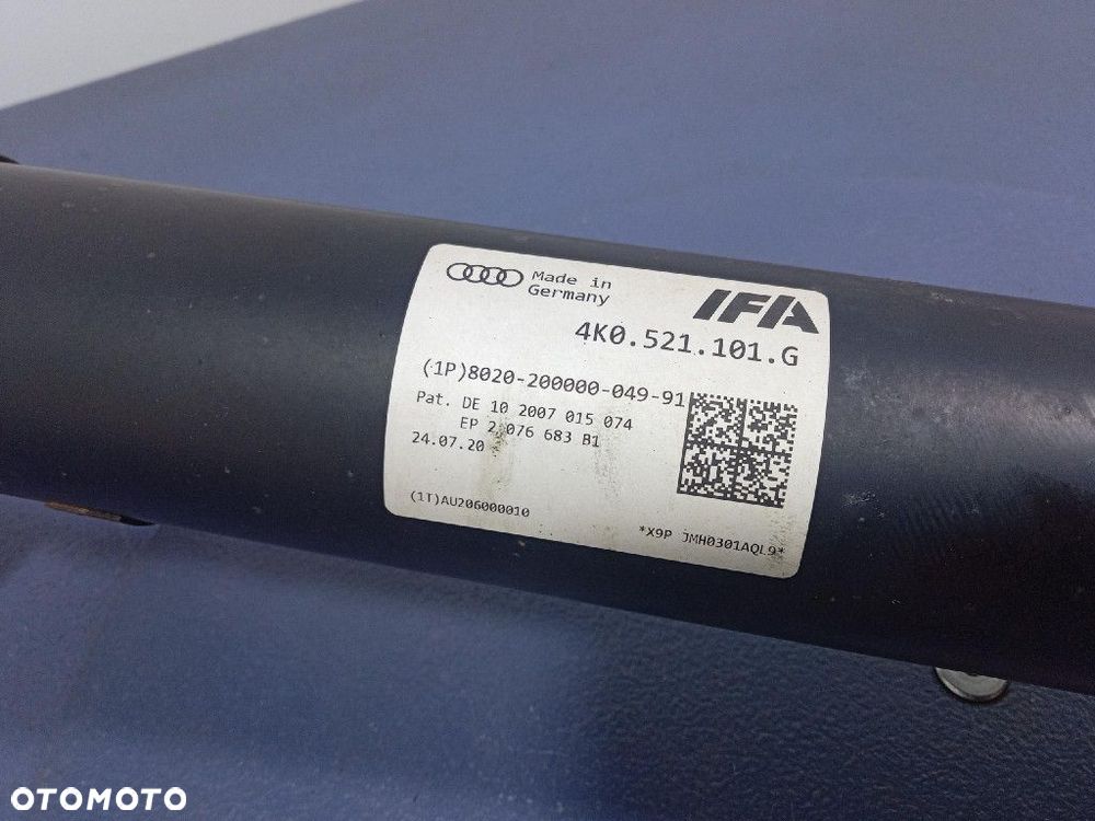 AUDI A6 C8 4K 18-  2.0 TFSI WAŁ NAPĘDOWY 4K0521101G - 4