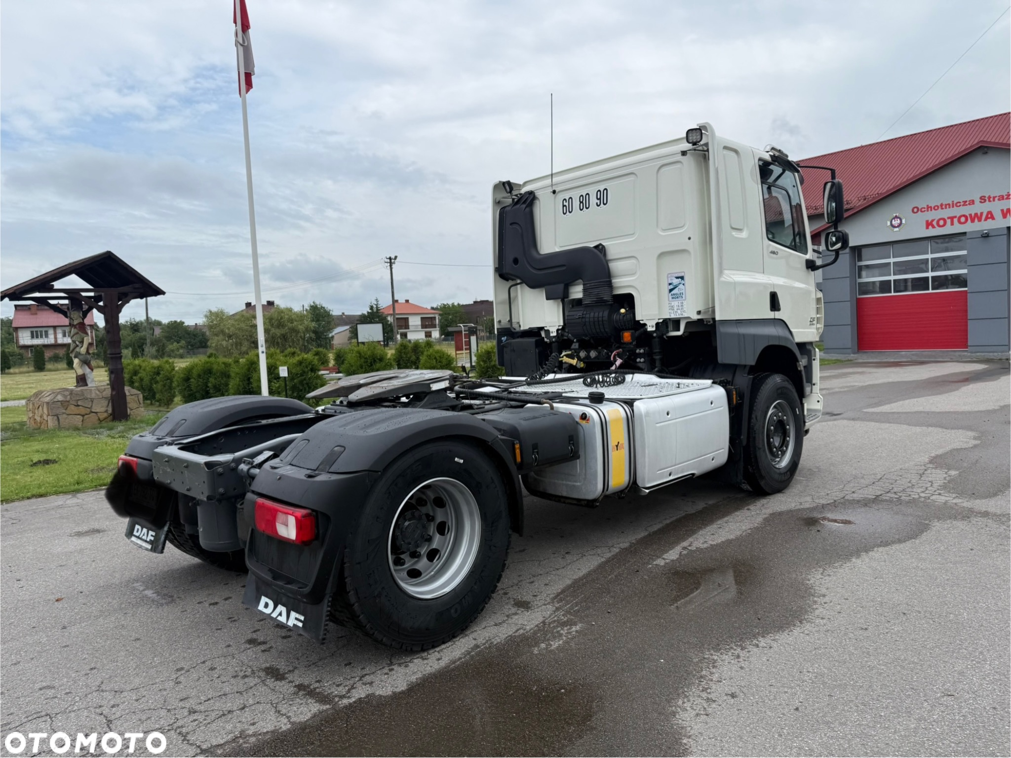 DAF CF 460 / NISKA KABINA / WYSOKIE ZAWIESZENIE / HYDRAULIKA / NOWE OPONY / LODÓWKA / 485 TKM / Z FRANCJI / STAN BDB / / / - 5