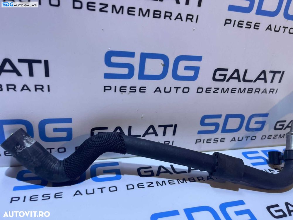 Furtun Conducta Retur Apa Racire Turbo Turbina Turbosuflanta Volkswagen CC 1.8 TSI CDAA CDAB 2012 - 2017 Cod 06J121492C [D0435] - 3