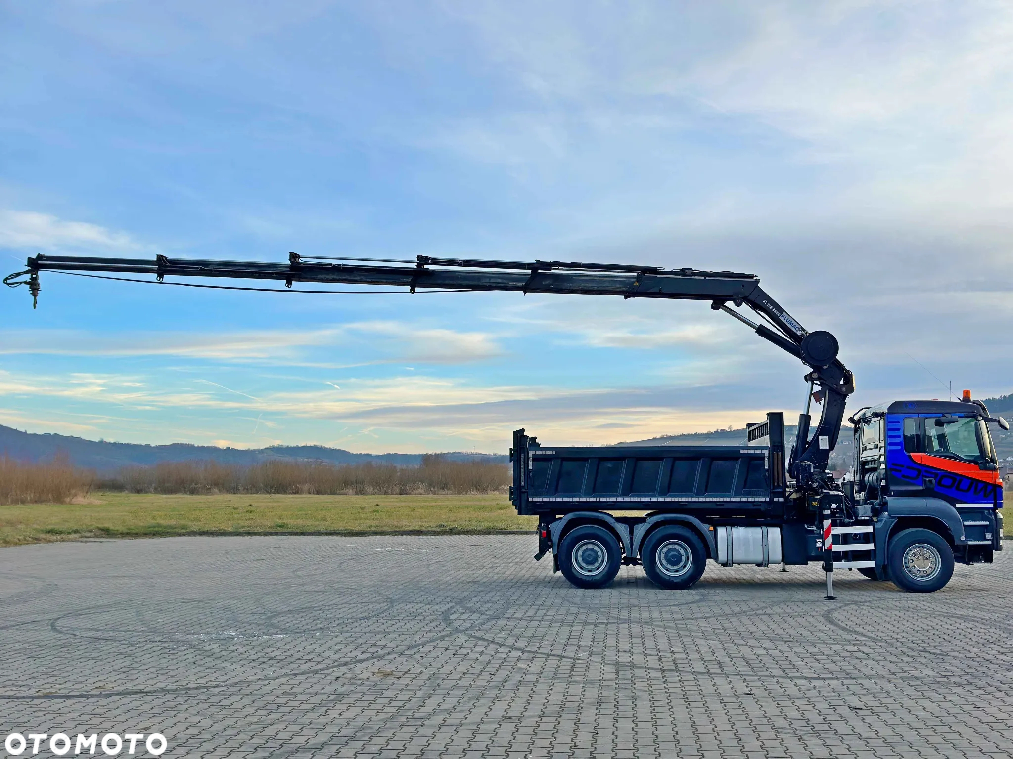 MAN TGS 33.480 * WYWROTKA 4,20 m * HIAB 288 EP - 4 HIDUO + PILOT / 6x4 - 5