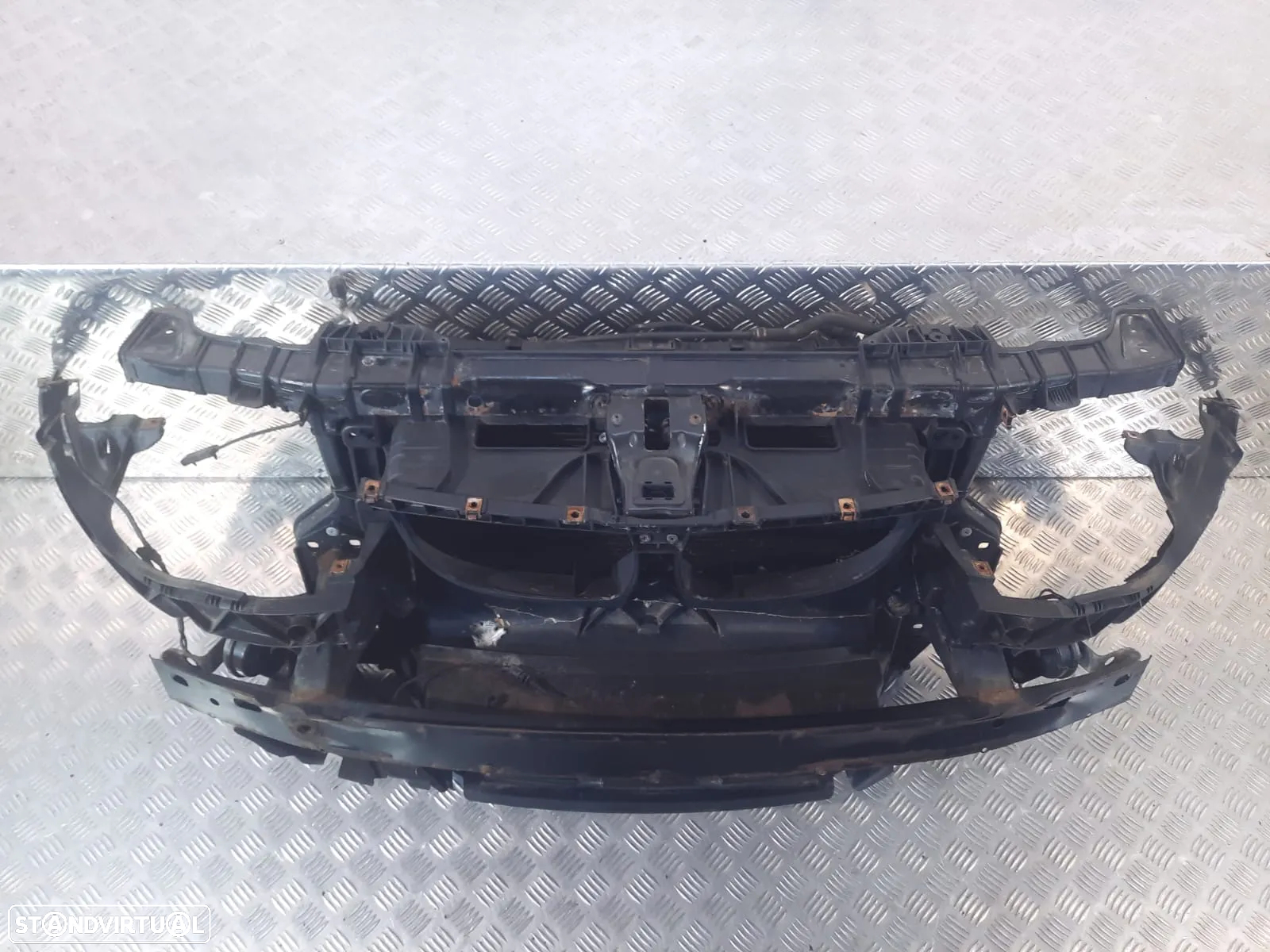 FRENTE COMPLETA BMW SERIE 1 E87 E81 PRELCI PRE-LCI CAPOT PARACHOQUES GUARDA-LAMAS OTICAS RADIADOR VENTILADOR FRENTE FIBRA REFORÇO - 7