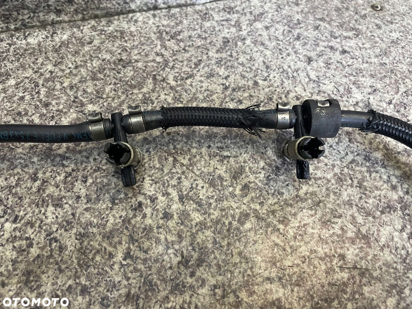Przelewy wtryskow przewody paliwa BMW X5 E70 3.0 D 3.5 D M57 E71 X6 E60 ORG - 6
