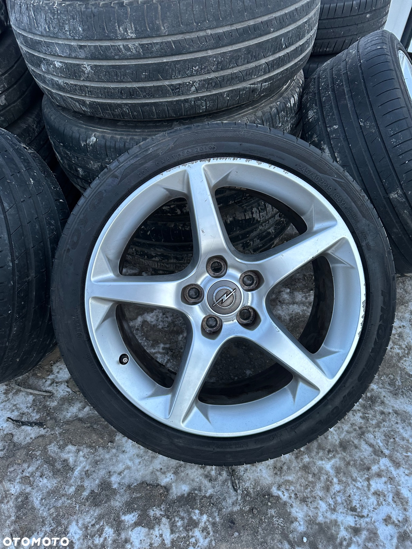 Komplet kół alufelg Opel 5x120 R19. - 4