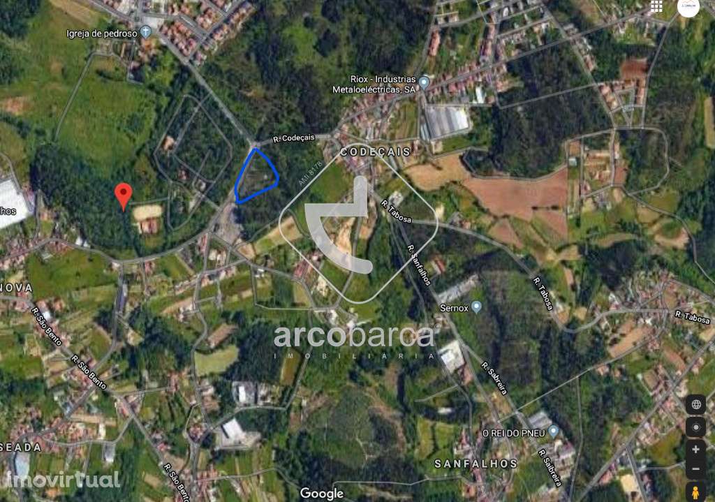 Terreno para construção em Pedroso - Grande imagem: 2/2