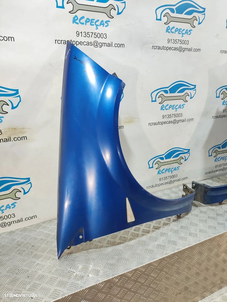 FRENTE COMPLETA RENAULT MEGANE 2 II MK2 FACELIFT CAPOT PARACHOQUES GUARDA-LAMAS OTICAS RADIADOR VENTILADOR FRENTE FIBRA REFORÇO - 10