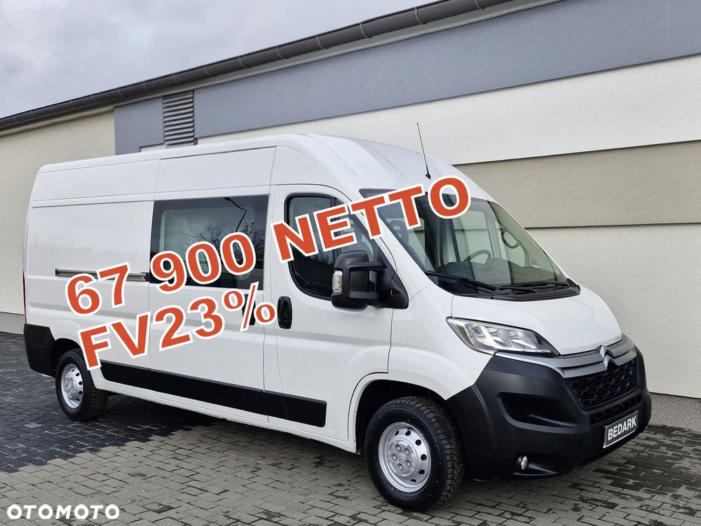 Citroën Jumper, L3H2, BRYGADÓWKA, 7 miejsc, DOKA, tempomat, klima, - 2