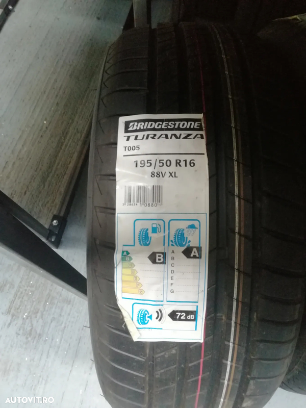 Anvelope noi vara 195/50 R16 BRIDGESTONE Turanza T005 88V XL