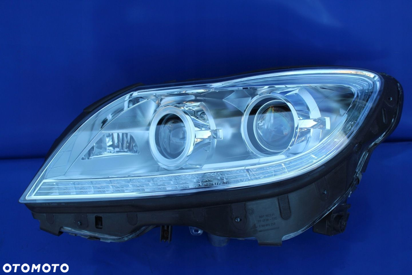 Reflektory prawy  lewy komplet Led ILS OE Mercedes W216 C216 Lift Europa - 8