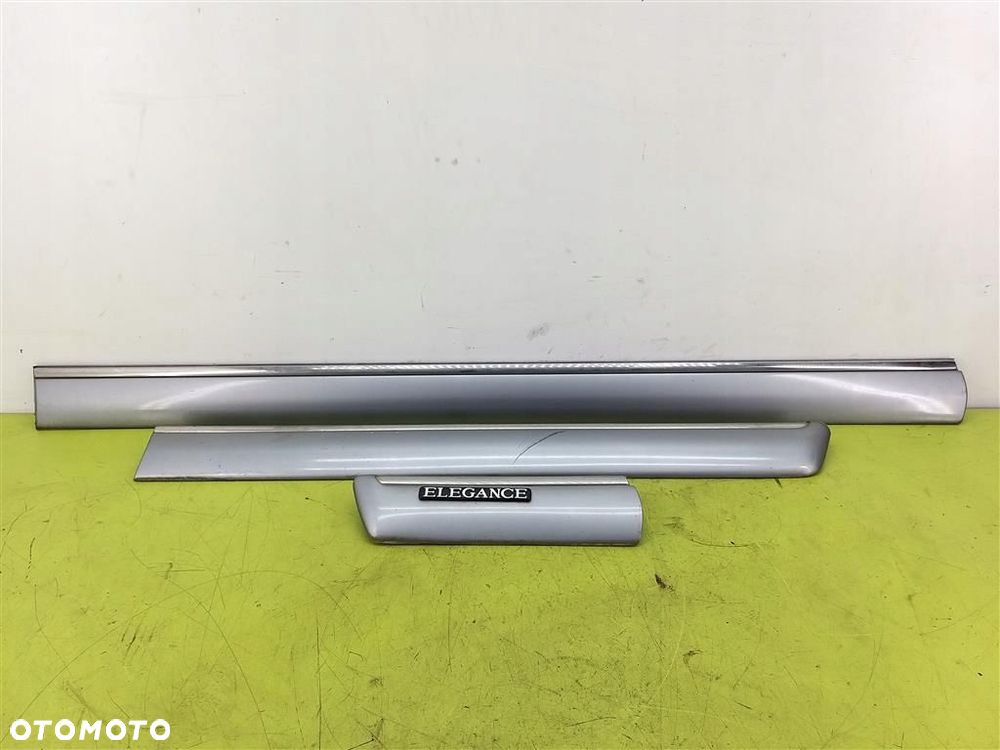 Listwy drzwi błotników komplet Mercedes E-klasa W210 1995-2002 LAK:744 - 1
