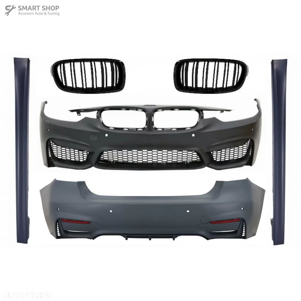 Body Kit BMW seria 3 F30 (2011-2015) F30 LCI (2016+) cu Praguri Latera - 1