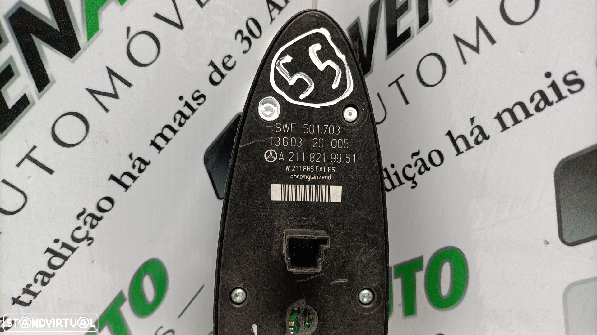 Botão / Botões / Comutador Vidro Esq Mercedes-Benz E-Class (W211) - 2