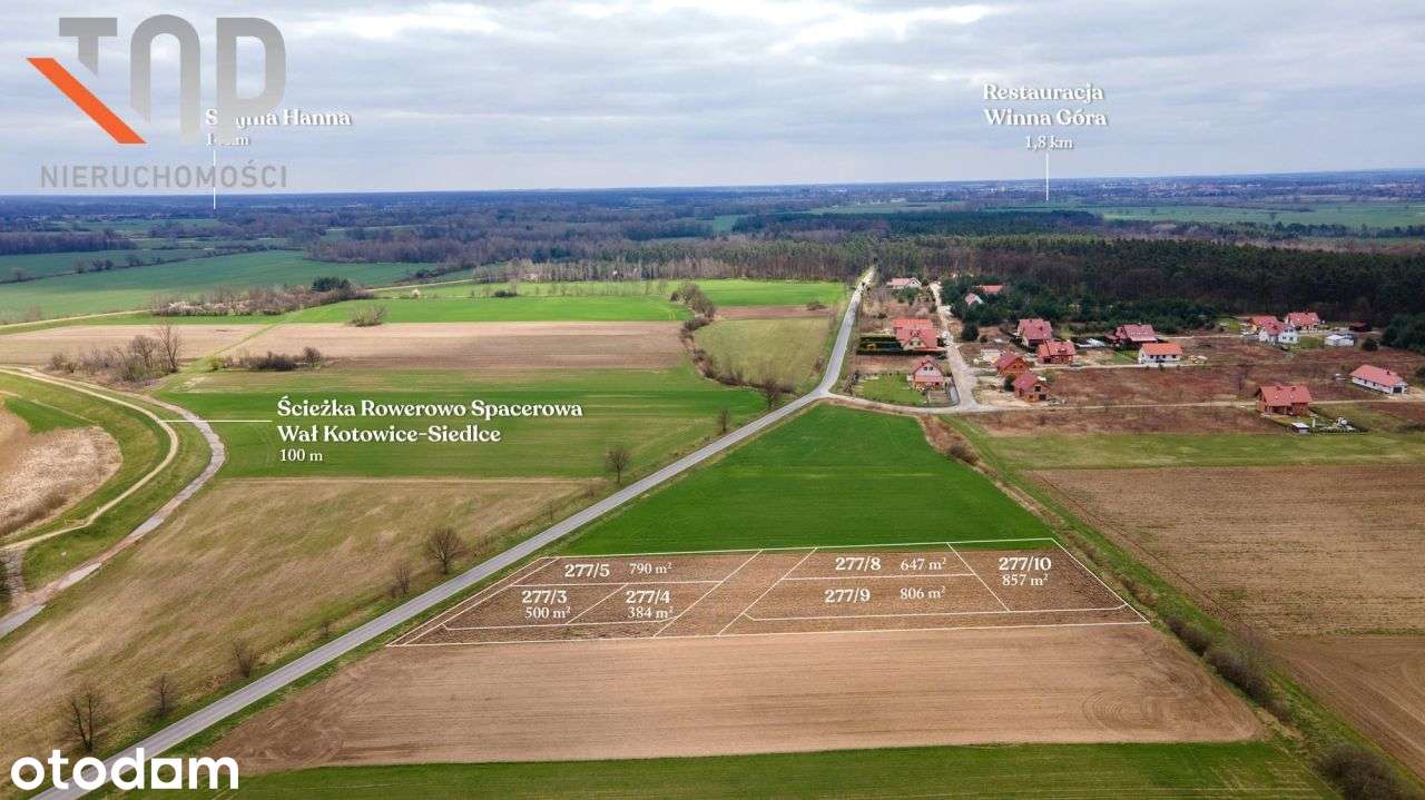 Siedlce-Działka-budowlana-Media-Raty bez banku-Zam - Pełny obrazek: 3/6