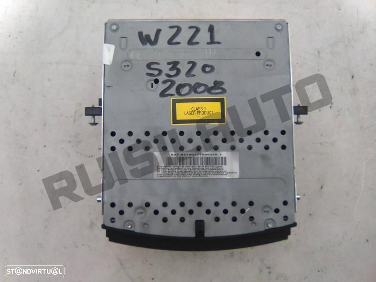 Leitor Cd A22187_00191 Mercedes S W221 Sedan [2005_2013] S 320 - 5