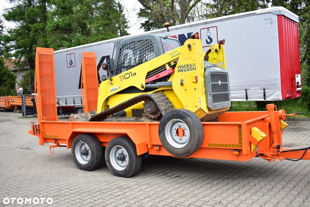 Blomenröhr Przyczepa do przewozu maszyn budowlanych / Najazdy/ DMC : 6900 KG/ Sprowadzona z Niemiec ! - 14
