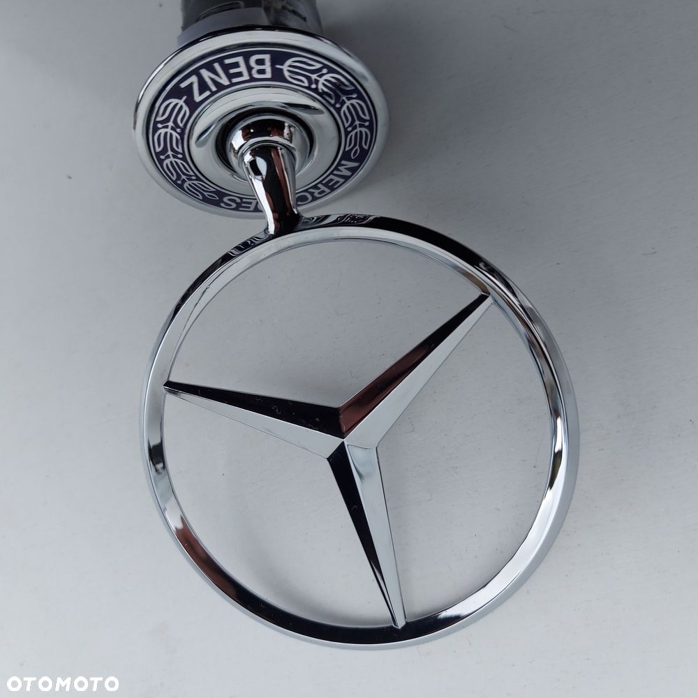 EMBLEMAT ZNACZEK GWIAZDA NA MASKE MERCEDES W124 C W202 CLK W208 E W210 W211 S W220 ORYGINAL NOWY 2108800186 - 8