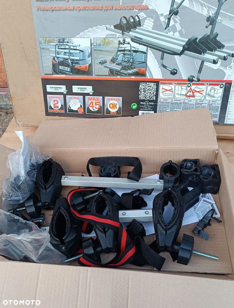 Bagażnik rowerowy na klapę Stand UP 3 - 7
