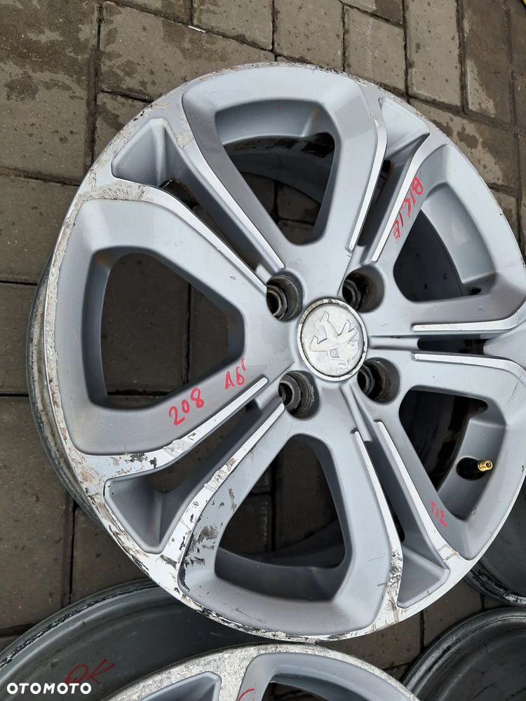 Peugeot 208 FELGI Aluminiowe 16" 9673773677 ET23 6" 4x108 - 12