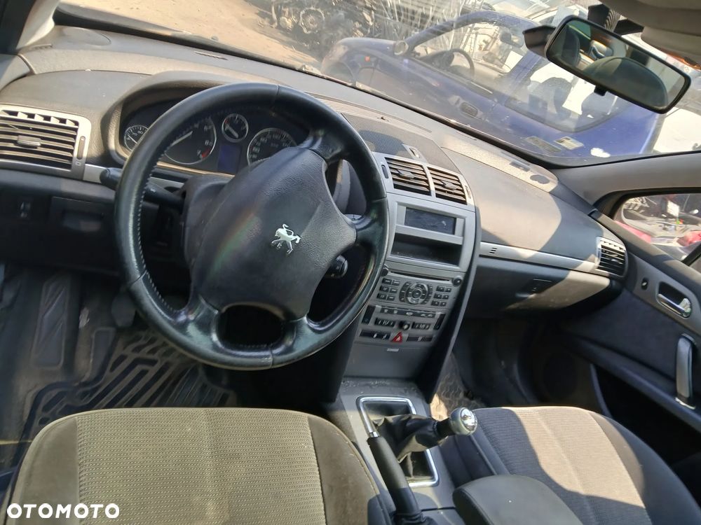 Peugeot 407 sw 2.0 16v 10 LH2W 1273426 silnik BVM 5 skrzynia napęd sanki belka wahacz wahacze zacisk zaciski zwrotnica piasta kopyto mc person amortyzator sprężyna maglownica - 6