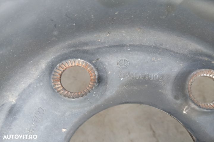 Roata de rezerva slim R17 2194000002 ET34 4.00BX17H2 155/70 R17 21940 - 3