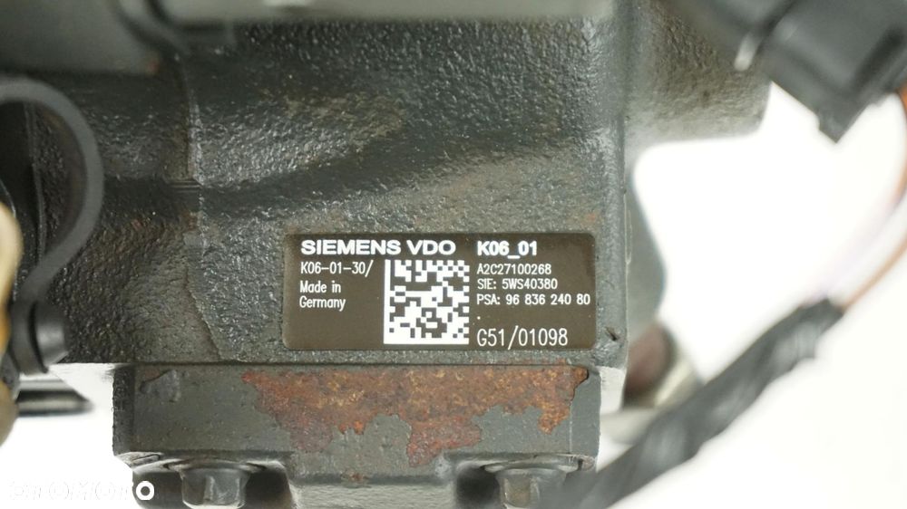 POMPA WTRYSKOWA VOLVO S40 V50 2.0 D FORD MONDEO KUGA FOCUS TDCI 9683624080 - 7