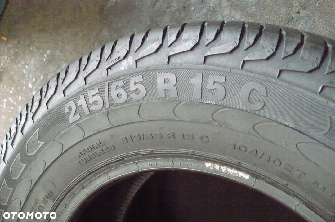 2x CONTINENTAL Vanco 2 215/65R15C 7,4mm 2020 - 3