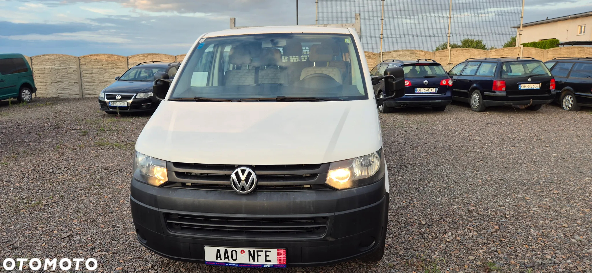 Volkswagen T5 doka, brygadówka - 2