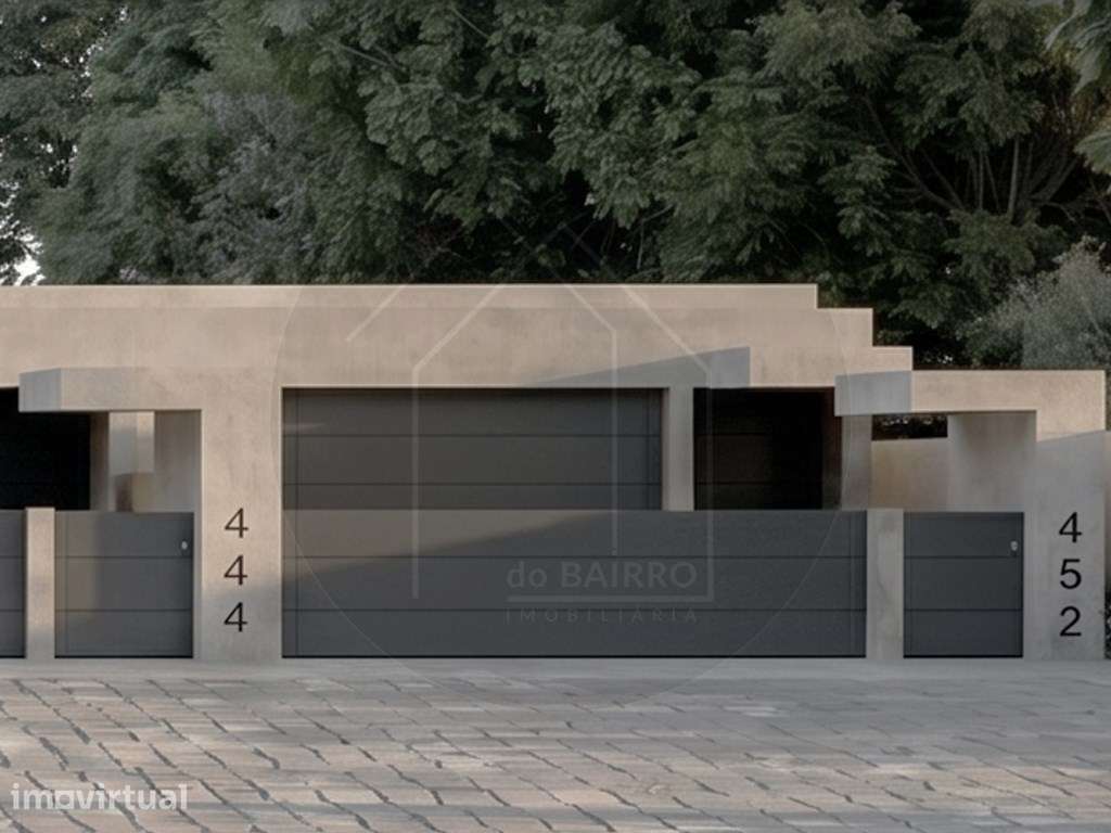 Moradia T3 Térrea de Arquitetura Contemporânea com Jardim Privativo... - Grande imagem: 2/26