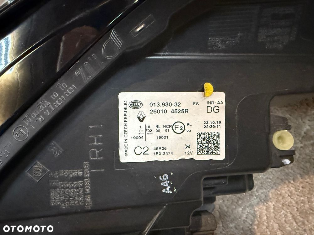 Renault Captur – lampa FULL LED Europa prawa przód 2021 - 3