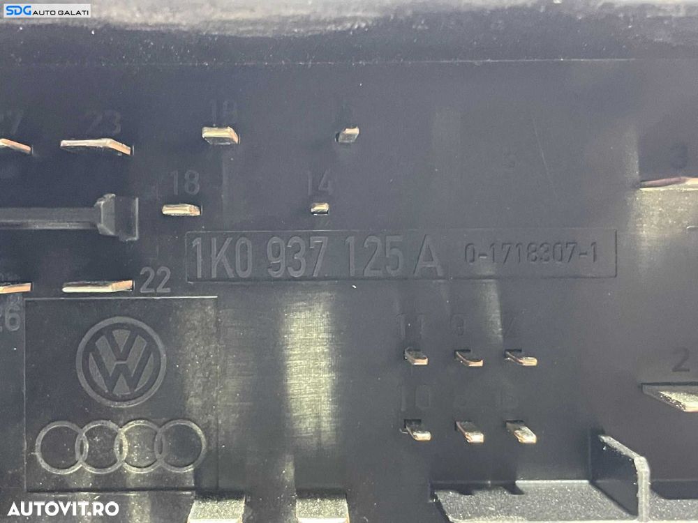 Unitate Calculator Panou Tablou Relee Sigurante Volkswagen Caddy 2003 - 2010 Cod 1K0937125A 0-1718130-1 [L2988] - 2