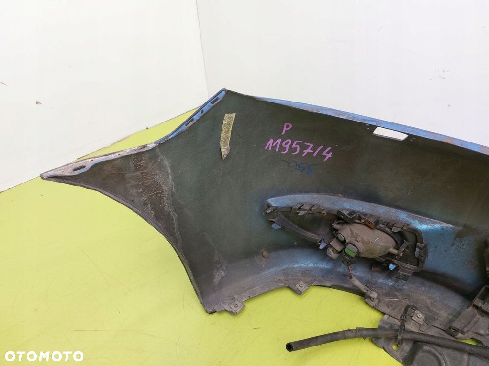 Zderzak przód przedni Mazda 3 I 2003-2006 PRZED LIFT 27b Niebieski HALOGENY - 7