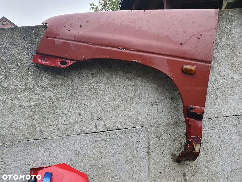 BŁOTNIK LEWY przód przedni DAEWOO TICO FOTO rdza na dole DZIURY . - 1