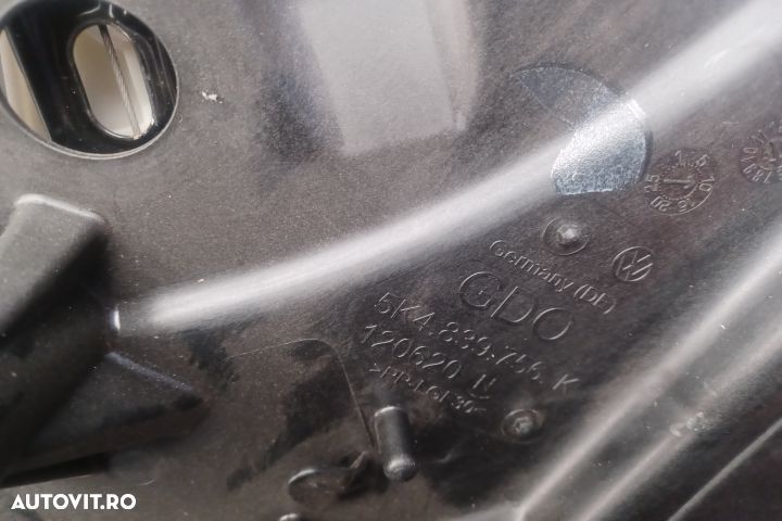 Macara geam spate dreapta manuala 5K4839756K  5K4839730G 5K4839756K - 2