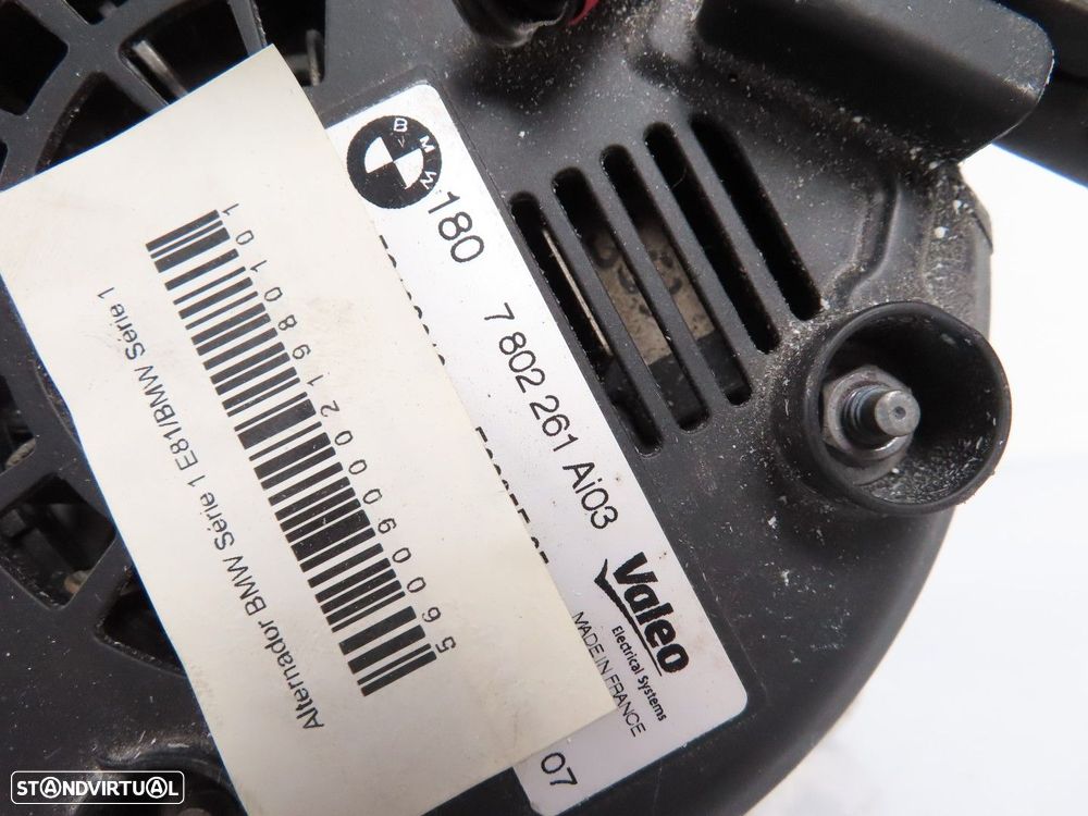 Alternador 180A Usado / Original BMW 5 (E60)/BMW 5 Touring (E61)/BMW X3 (E83)/BM... - 5