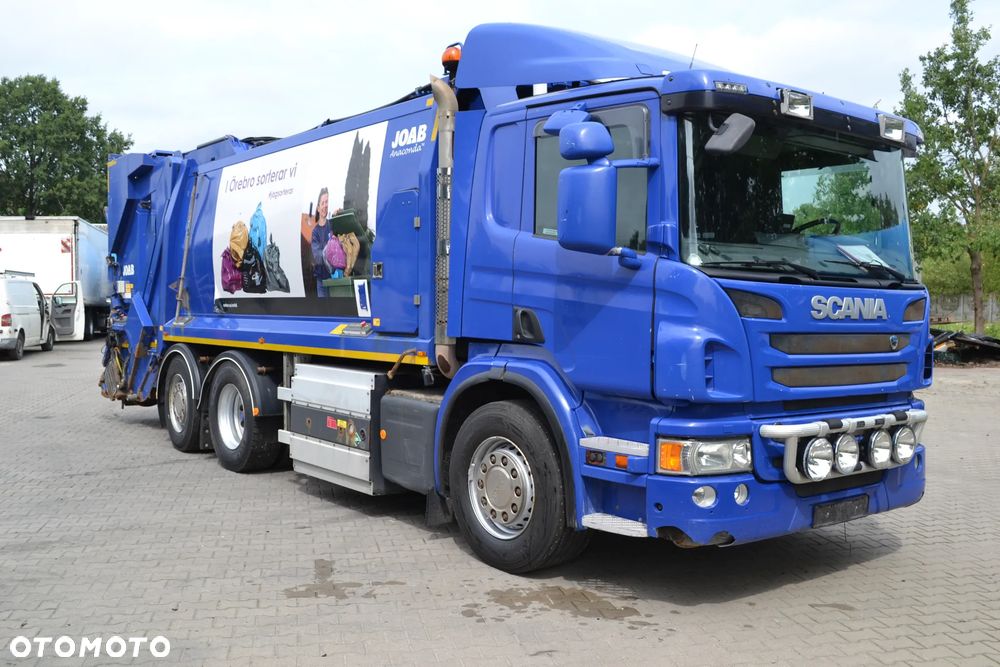 Scania P 310 CNG ŚMIECIARKA DWIE KOMORY JOAB ANACONDA - 5