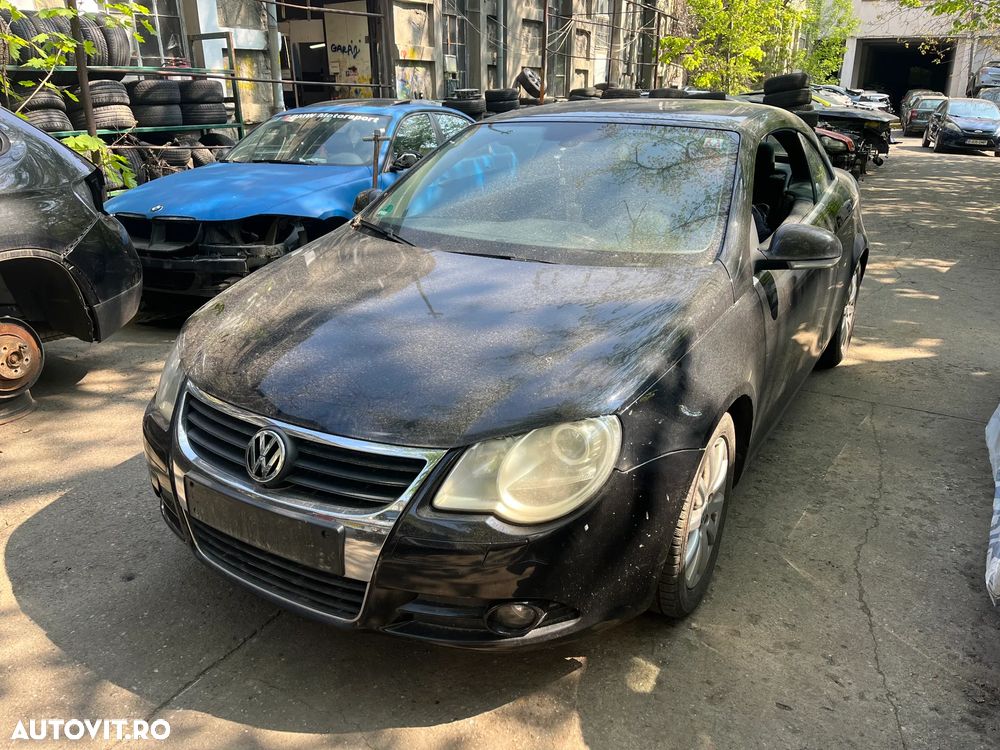 Bara fata completa VW Volkswagen EOS cabrio negru 2006 - 3