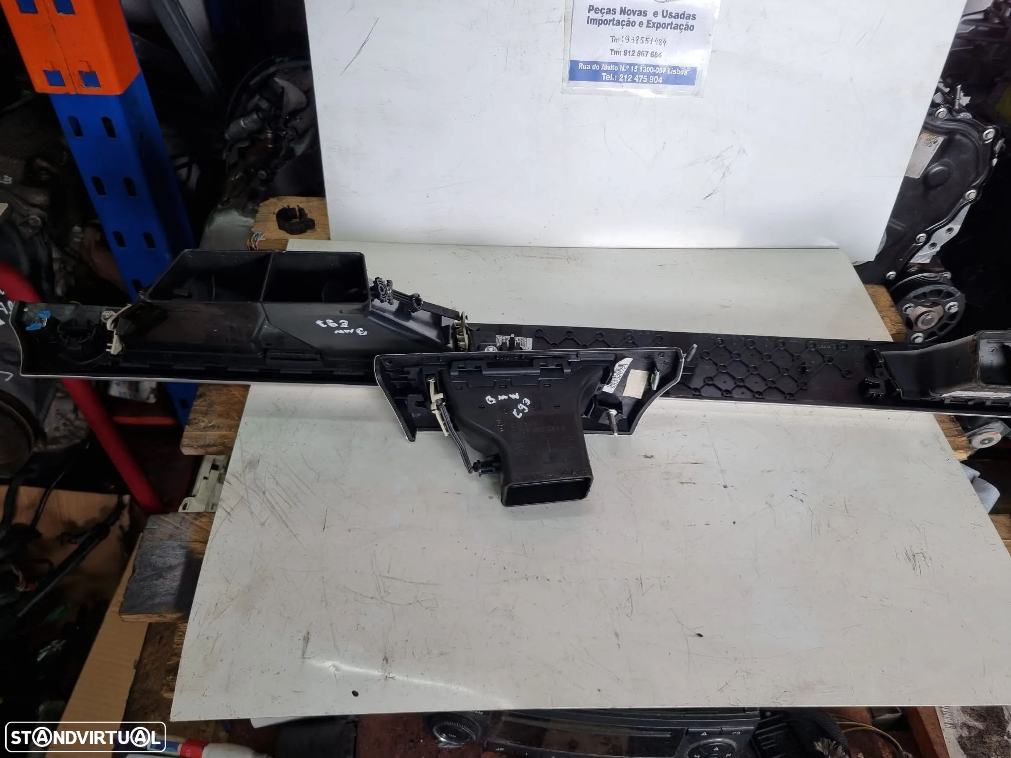 Saidas de ar da soufagem BMW E93 - 2