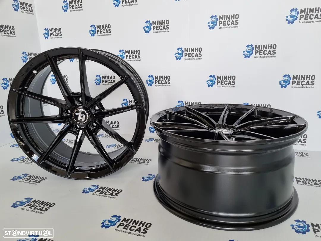 Jantes Seventy9 (SCF-A) em 18 (5x120) Preto Brilho - 6