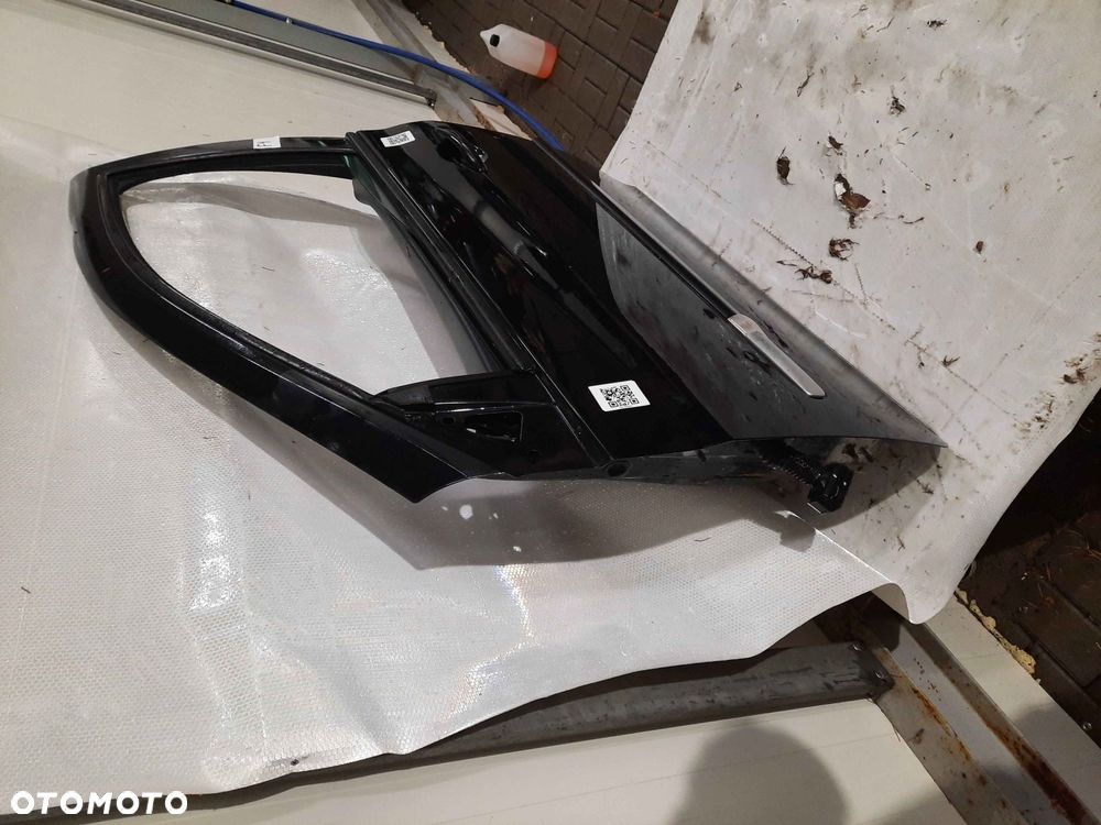 / DRZWI PRZÓD PRZEDNIE LEWE RENAULT CLIO 3 III 5D 5 DRZWI HB NV676 CZARNY - 4