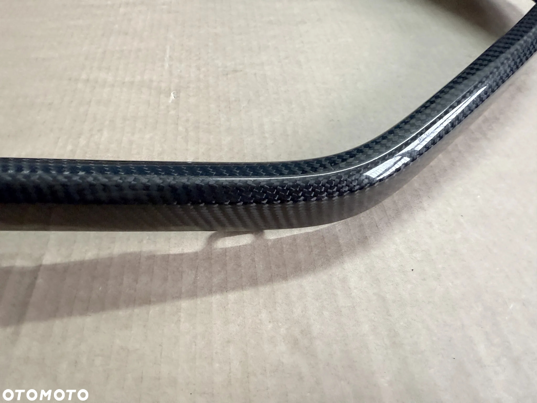 Listwa zderzaka Spojler Audi RS7 RS6 4K8 4K9 C8 4K - tylna LEWA CARBON - 5